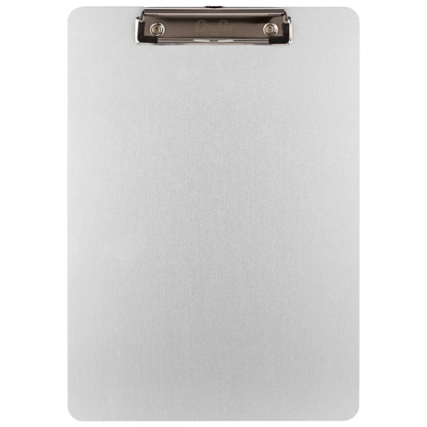 Klemmbrett aus Aluminium mit flacher Klemme Läufer 21518 Clipboard Formularhalter